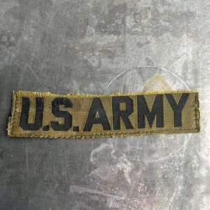 U.S. ARMY olive green tape patch